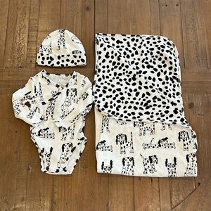 Stella McCartney Dalmatian three piece set